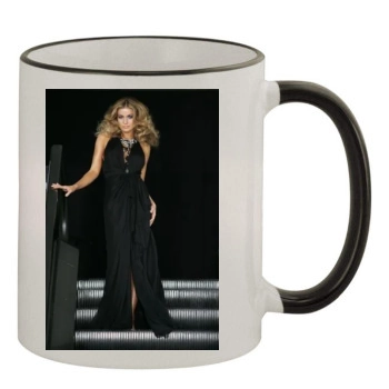 Carmen Electra 11oz Colored Rim & Handle Mug