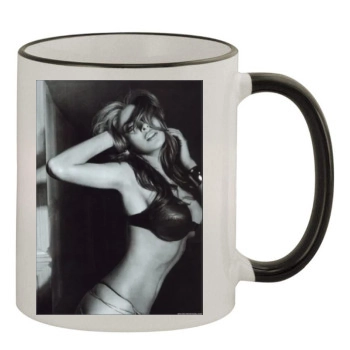 Carmen Electra 11oz Colored Rim & Handle Mug