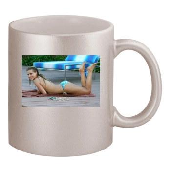 Carmen Electra 11oz Metallic Silver Mug