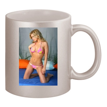 Carmen Electra 11oz Metallic Silver Mug