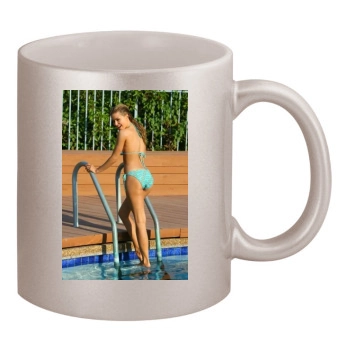 Carmen Electra 11oz Metallic Silver Mug