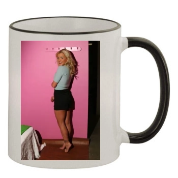 Colleen Shannon 11oz Colored Rim & Handle Mug