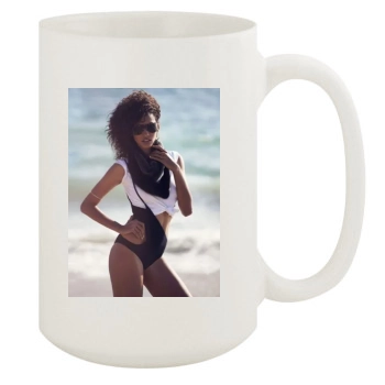 Cora Emmanuel 15oz White Mug