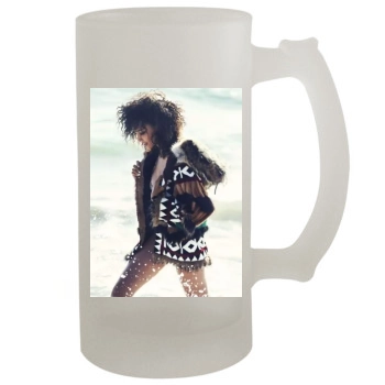 Cora Emmanuel 16oz Frosted Beer Stein