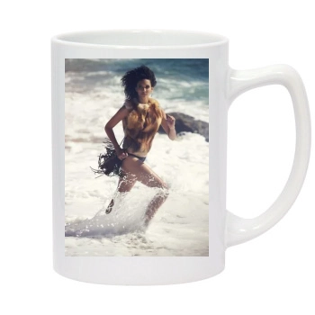 Cora Emmanuel 14oz White Statesman Mug