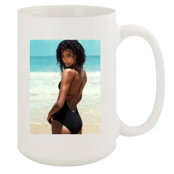 Cora Emmanuel 15oz White Mug