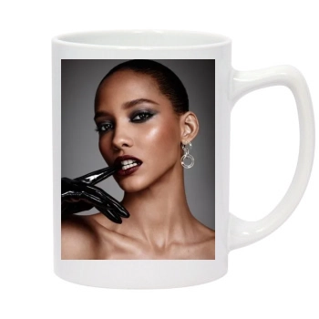 Cora Emmanuel 14oz White Statesman Mug