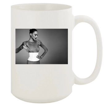 Cora Emmanuel 15oz White Mug