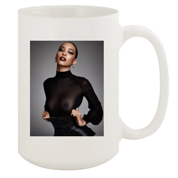 Cora Emmanuel 15oz White Mug