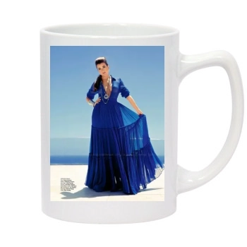 Cote De Pablo 14oz White Statesman Mug