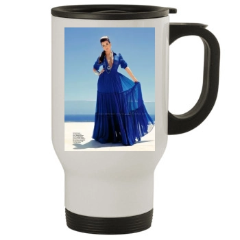 Cote De Pablo Stainless Steel Travel Mug