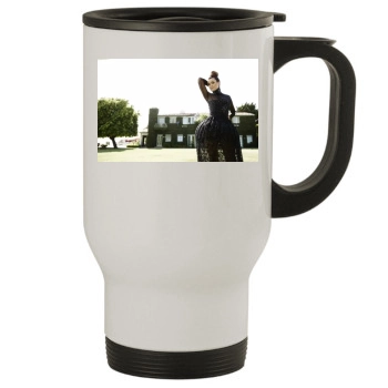 Cote De Pablo Stainless Steel Travel Mug