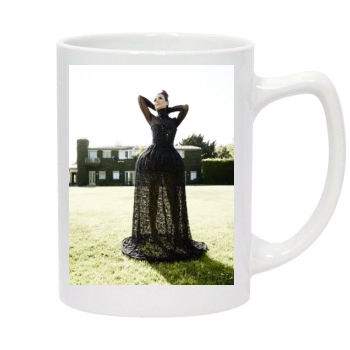 Cote De Pablo 14oz White Statesman Mug