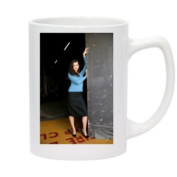 Cote De Pablo 14oz White Statesman Mug