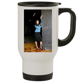 Cote De Pablo Stainless Steel Travel Mug