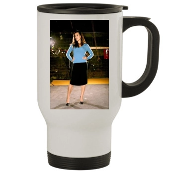 Cote De Pablo Stainless Steel Travel Mug