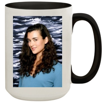 Cote De Pablo 15oz Colored Inner & Handle Mug