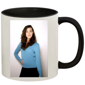 Cote De Pablo 11oz Colored Inner & Handle Mug