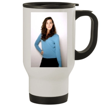 Cote De Pablo Stainless Steel Travel Mug