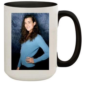 Cote De Pablo 15oz Colored Inner & Handle Mug