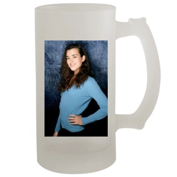 Cote De Pablo 16oz Frosted Beer Stein