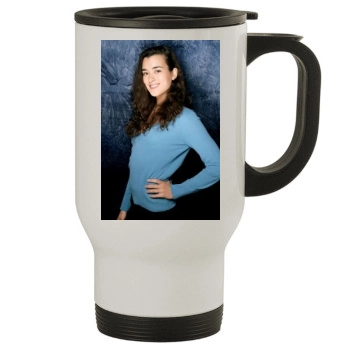 Cote De Pablo Stainless Steel Travel Mug