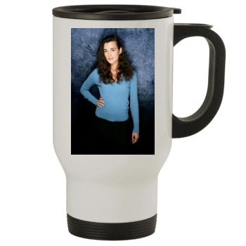 Cote De Pablo Stainless Steel Travel Mug