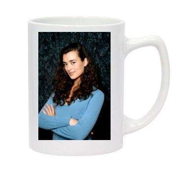 Cote De Pablo 14oz White Statesman Mug