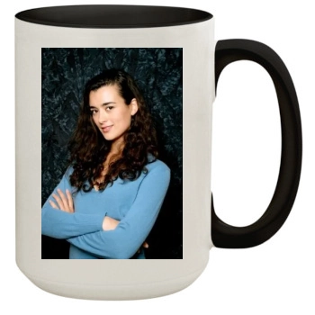 Cote De Pablo 15oz Colored Inner & Handle Mug