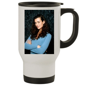 Cote De Pablo Stainless Steel Travel Mug