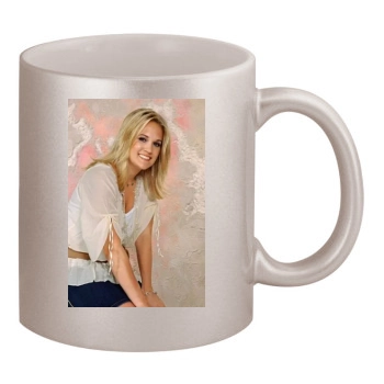 Carrie Underwood 11oz Metallic Silver Mug