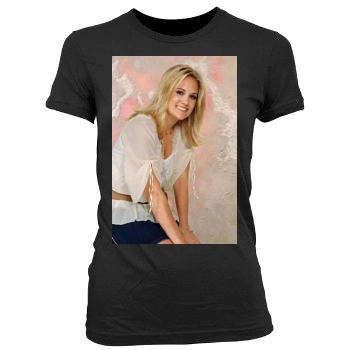 Carrie Underwood Women's Junior Cut Crewneck T-Shirt