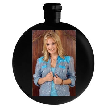 Carrie Underwood Round Flask