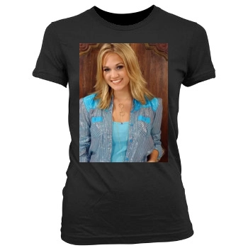 Carrie Underwood Women's Junior Cut Crewneck T-Shirt