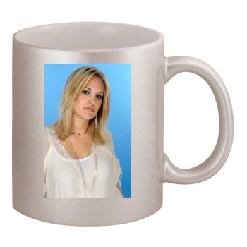 Carrie Underwood 11oz Metallic Silver Mug