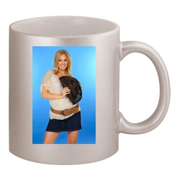 Carrie Underwood 11oz Metallic Silver Mug