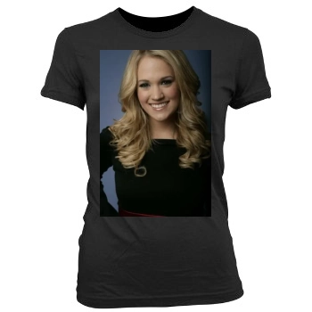 Carrie Underwood Women's Junior Cut Crewneck T-Shirt