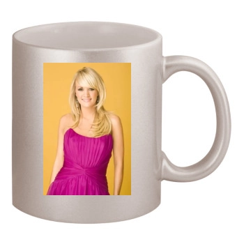 Carrie Underwood 11oz Metallic Silver Mug