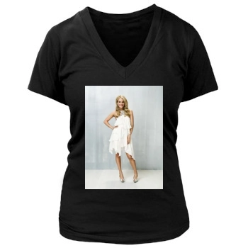 Carrie Underwood Women's Deep V-Neck TShirt