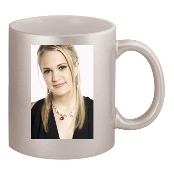 Carrie Underwood 11oz Metallic Silver Mug