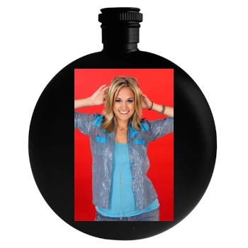 Carrie Underwood Round Flask