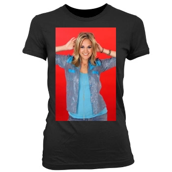 Carrie Underwood Women's Junior Cut Crewneck T-Shirt