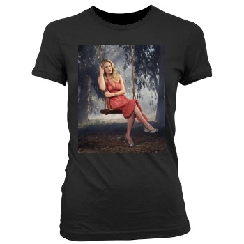 Carrie Underwood Women's Junior Cut Crewneck T-Shirt