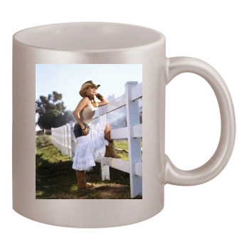 Carrie Underwood 11oz Metallic Silver Mug