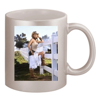 Carrie Underwood 11oz Metallic Silver Mug