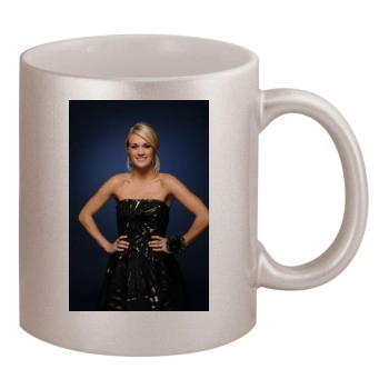 Carrie Underwood 11oz Metallic Silver Mug