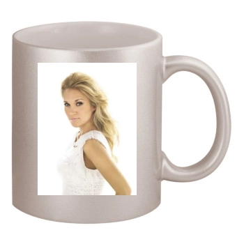 Carrie Underwood 11oz Metallic Silver Mug