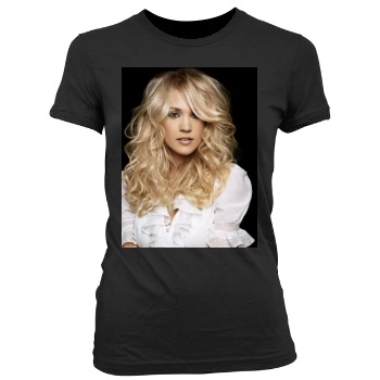 Carrie Underwood Women's Junior Cut Crewneck T-Shirt