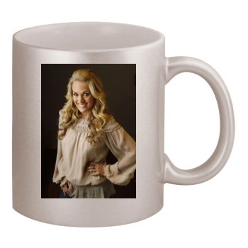 Carrie Underwood 11oz Metallic Silver Mug