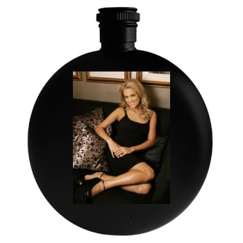 Carrie Underwood Round Flask